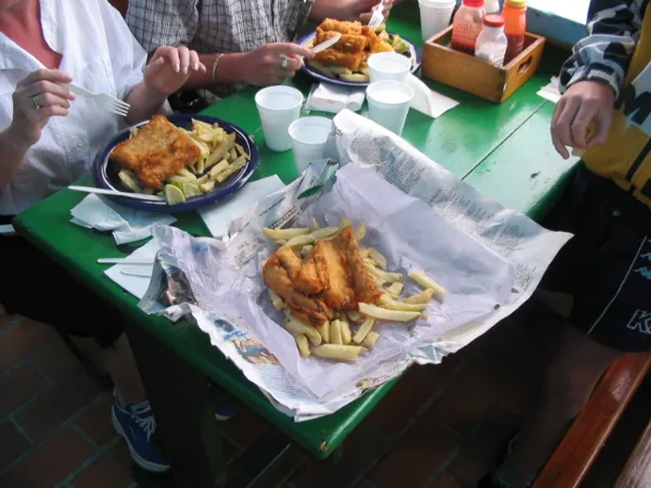 fish&chips valahol Afrikában